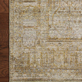 Jean Stoffer x Loloi Bradbury Dove / Gold Rug 0-patterned rugs Loloi