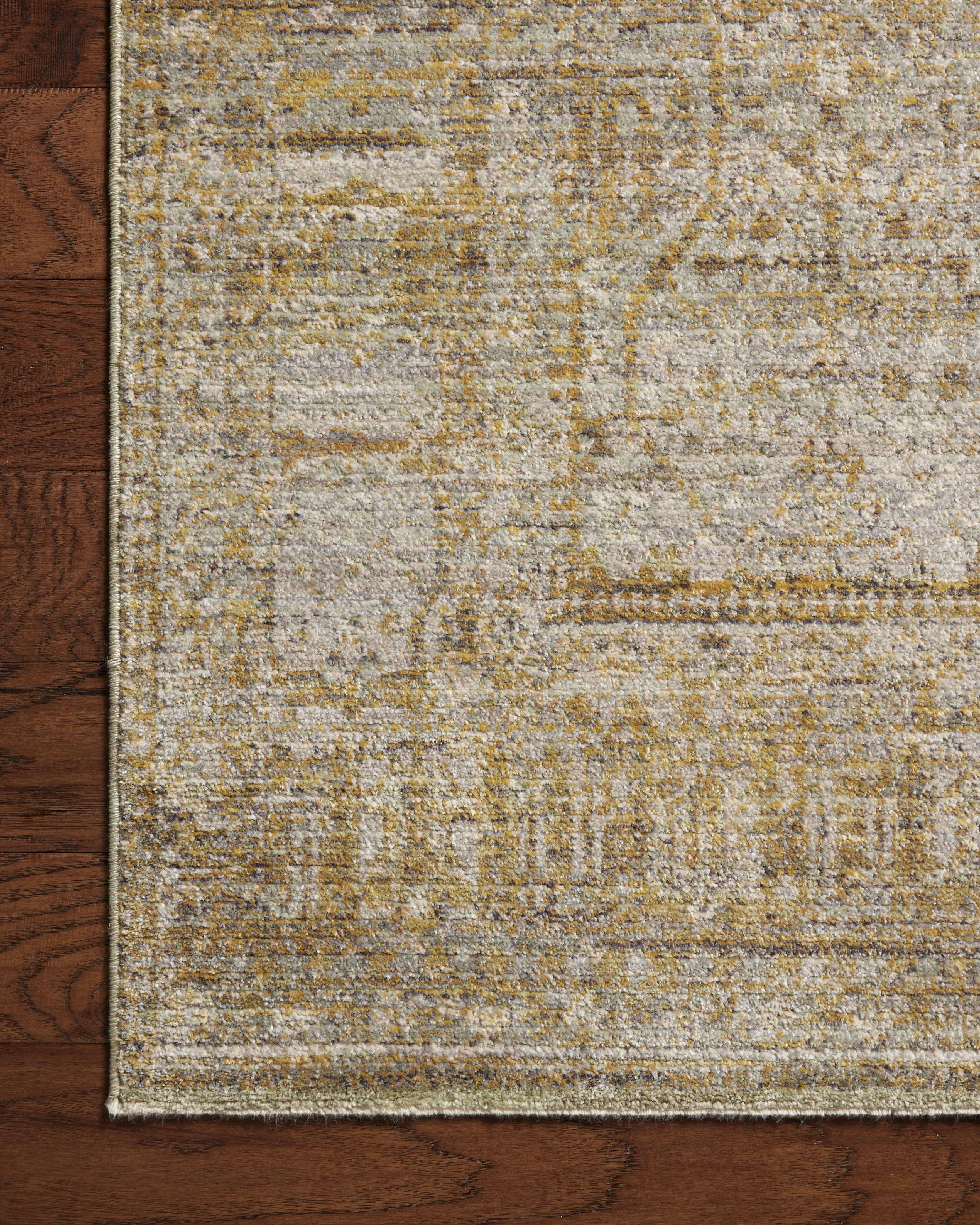 Jean Stoffer x Loloi Bradbury Dove / Gold Rug 0-patterned rugs Loloi