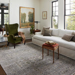 Jean Stoffer x Loloi Bradbury Grey / Multi Rug 0-patterned rugs Loloi