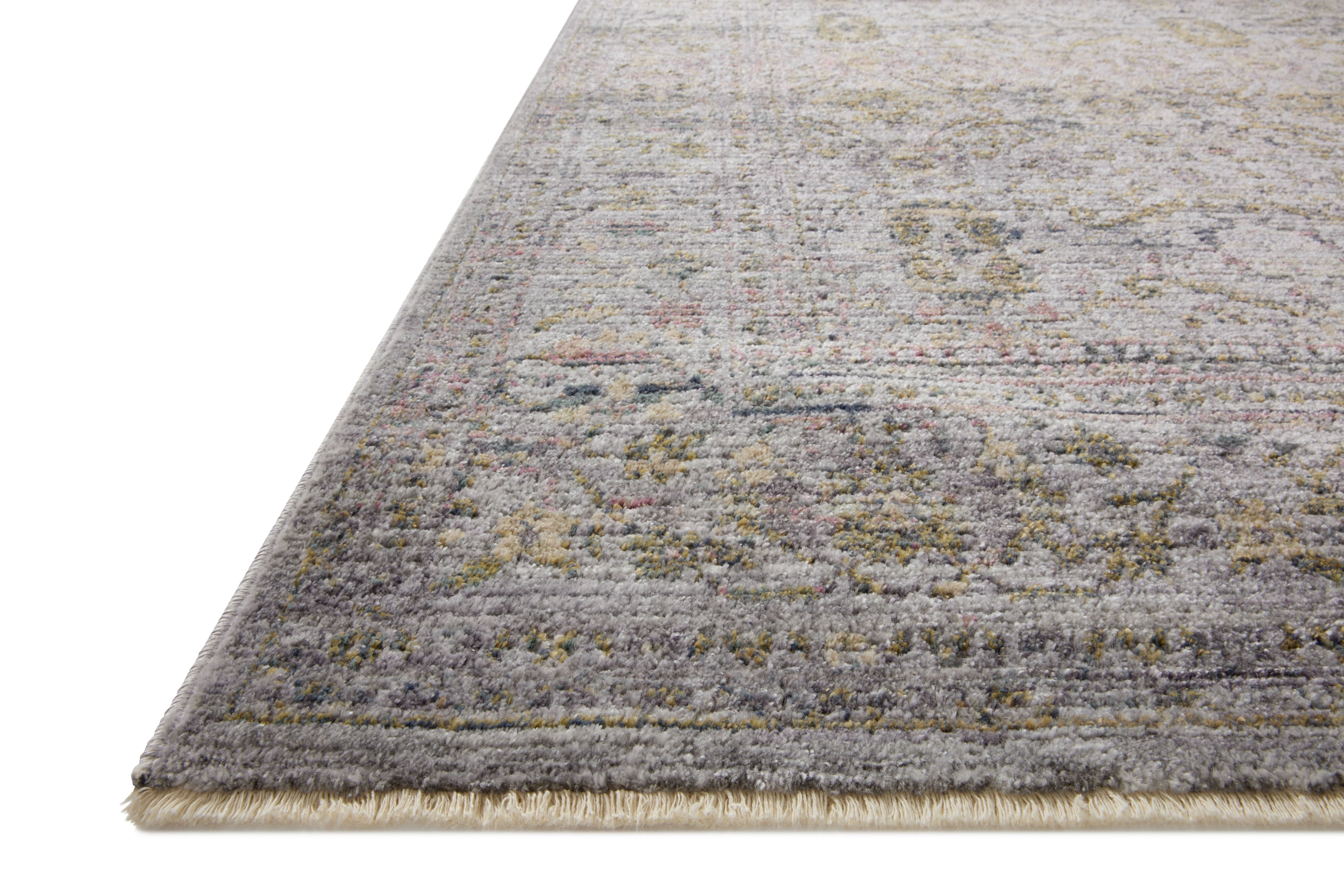 Jean Stoffer x Loloi Bradbury Grey / Multi Rug 0-patterned rugs Loloi