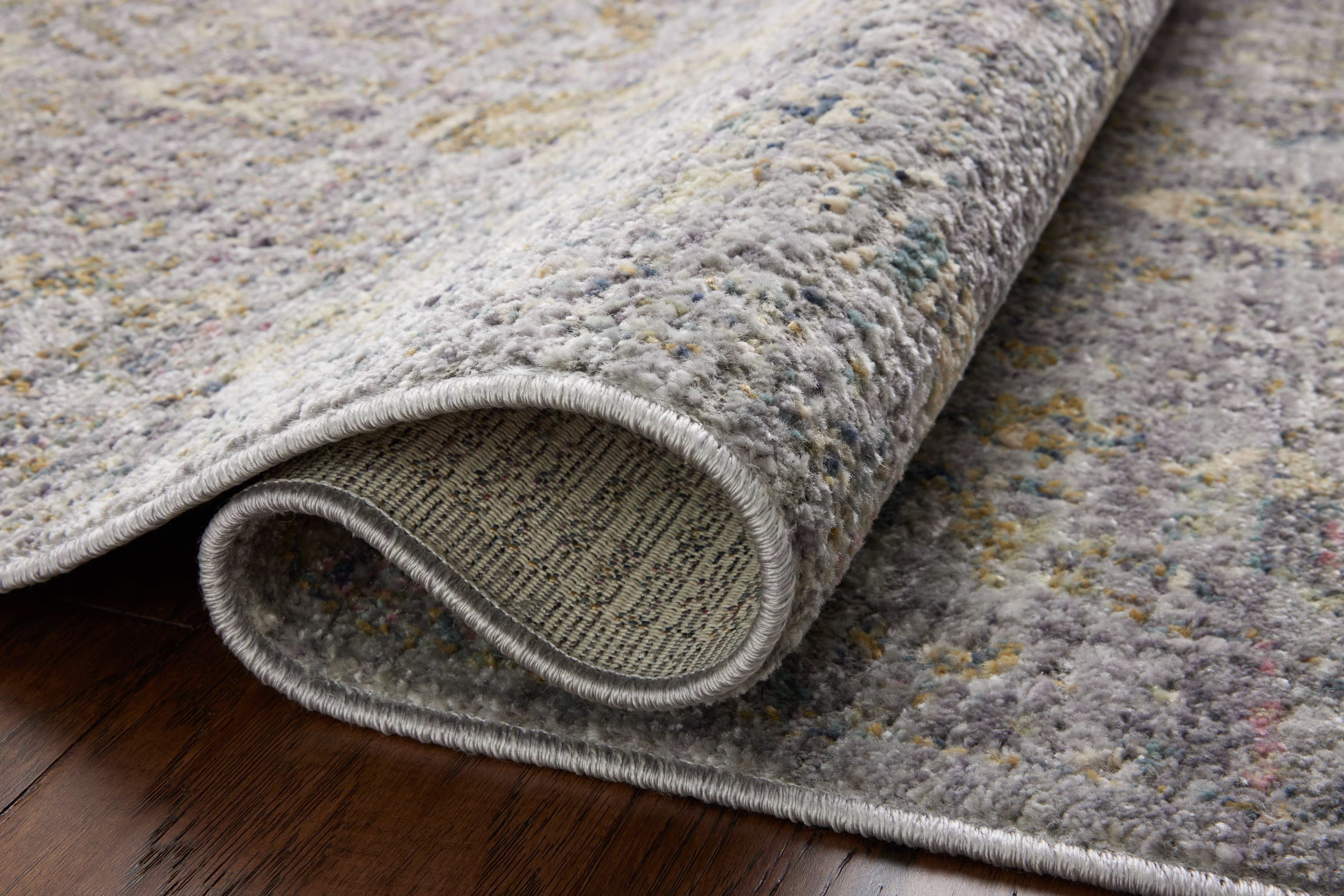 Jean Stoffer x Loloi Bradbury Grey / Multi Rug 0-patterned rugs Loloi