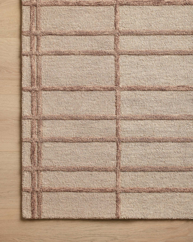 OVERSTOCK RUG - Loloi Bradley Rose / Blush Rug - 7'9" x 9'9" IN STORE - Sale Rug Loloi