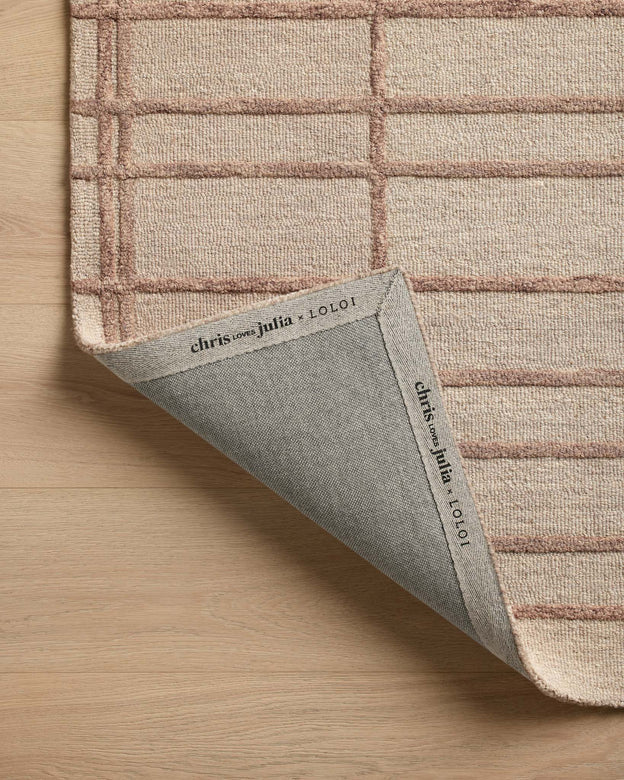 OVERSTOCK RUG - Loloi Bradley Rose / Blush Rug - 7'9" x 9'9" IN STORE - Sale Rug Loloi