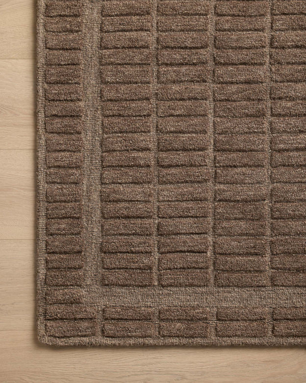 Chris Loves Julia x Loloi Bradley Cocoa Rug 0-RUGS-wool Loloi