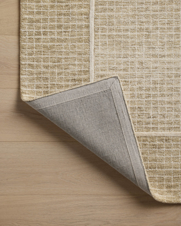 Chris Loves Julia x Loloi Briggs Wheat / Ivory Rug 0-RUGS-wool Loloi