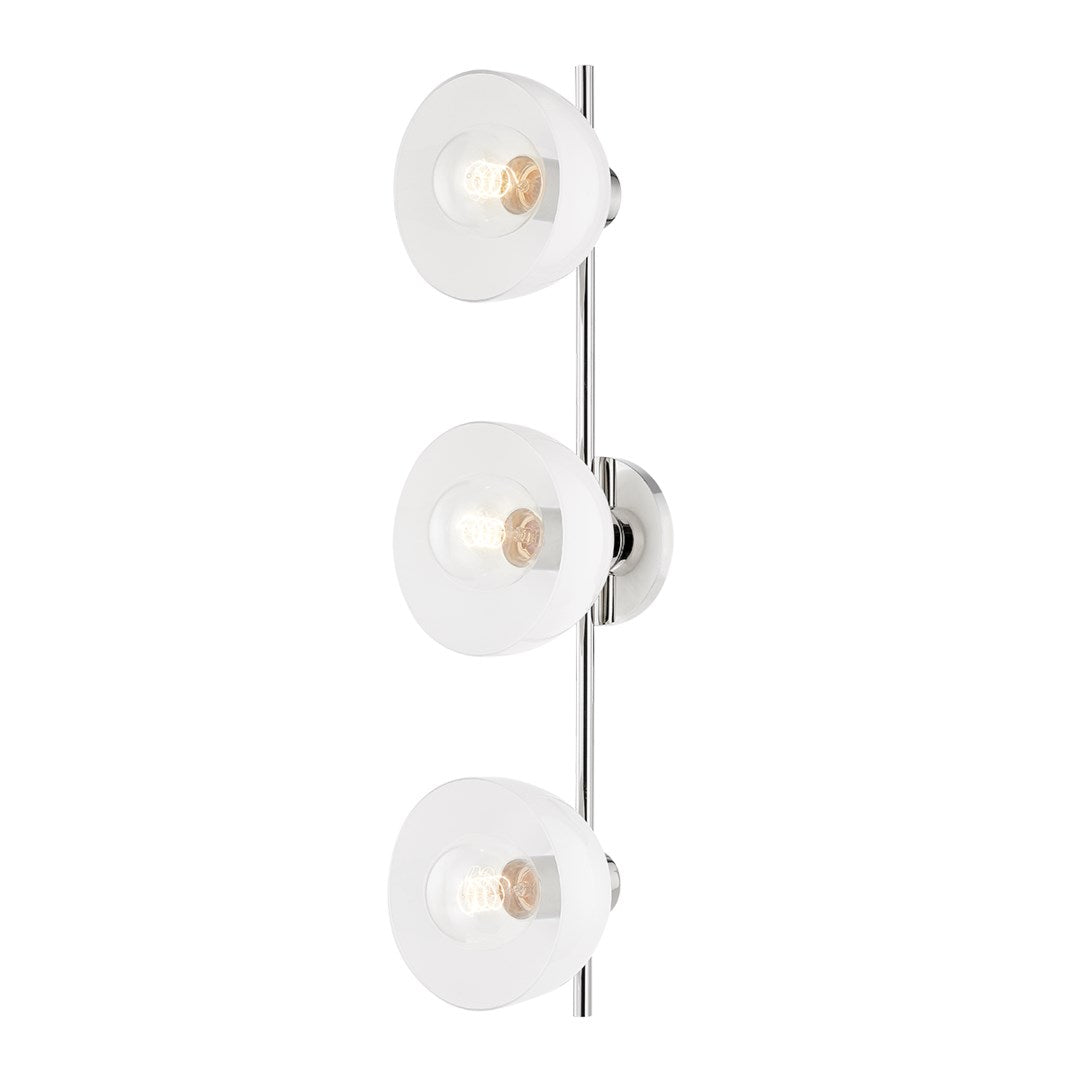 Belle Semi-Flush LIGHTING - flush mount Hudson Valley Lighting Polished Nickel