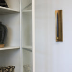 Brass Channel Wall Sconce Candle Holder candle holder Sir/Madam (Aesthetic Movement)