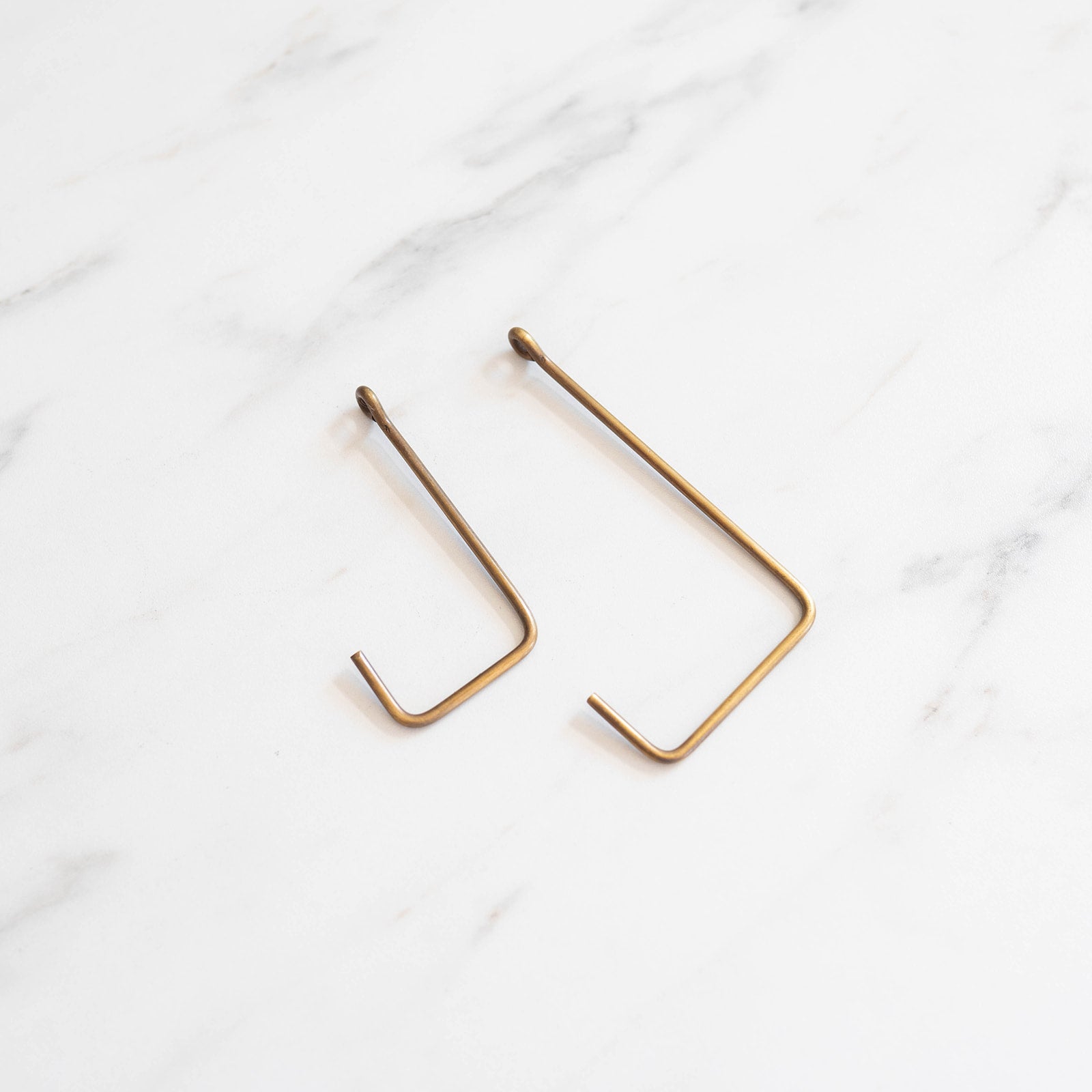 Handmade Brass Single Hook wall hook Fog Linen Work