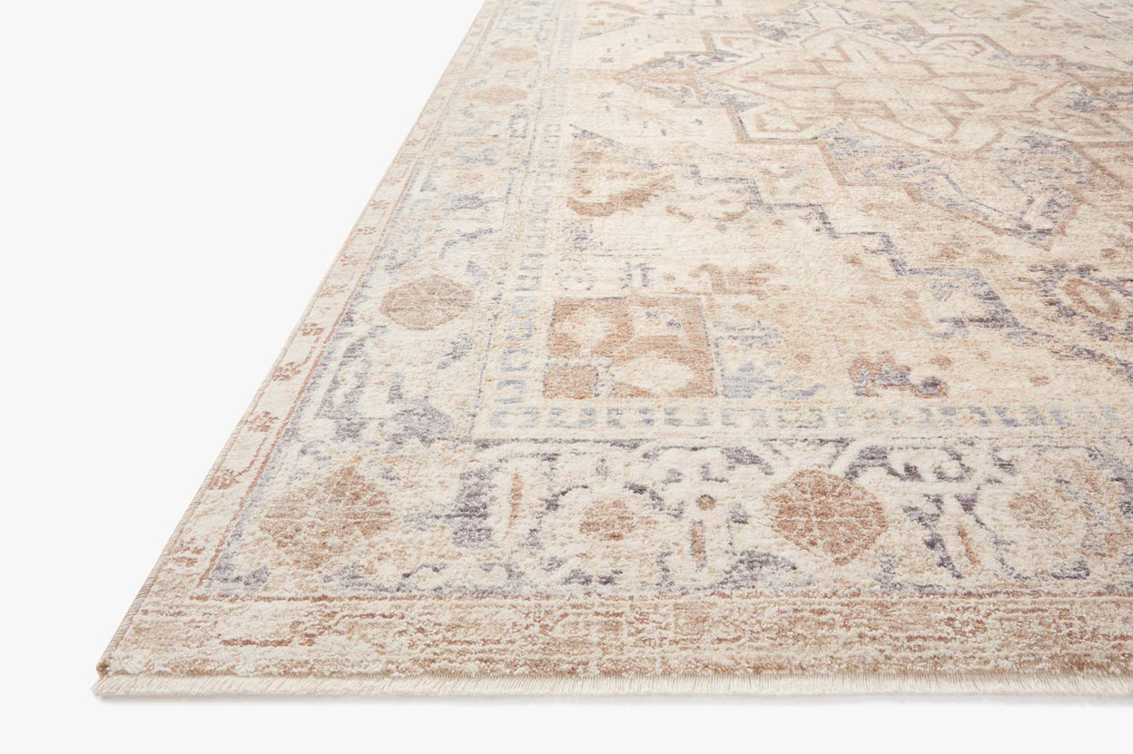Loloi Carlisle Beige / Slate Rug - Rug & Weave