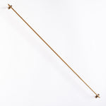 STOCKED PRODUCT Pre-order: Handmade Brass Towel Bar PRE-ORDER Sku Fog Linen Work Large