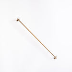 STOCKED PRODUCT Pre-order: Handmade Brass Towel Bar PRE-ORDER Sku Fog Linen Work Medium