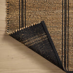 Angela Rose x Loloi Colton Natural/ Black Rug 0-RUGS Loloi