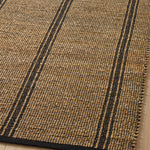 Angela Rose x Loloi Colton Natural/ Black Rug 0-RUGS Loloi