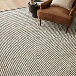 Angela Rose x Loloi Colton Ivory/ Black Rug 0-RUGS Loloi