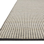 Angela Rose x Loloi Colton Ivory/ Black Rug 0-RUGS Loloi