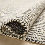 Angela Rose x Loloi Colton Ivory/ Black Rug 0-RUGS Loloi