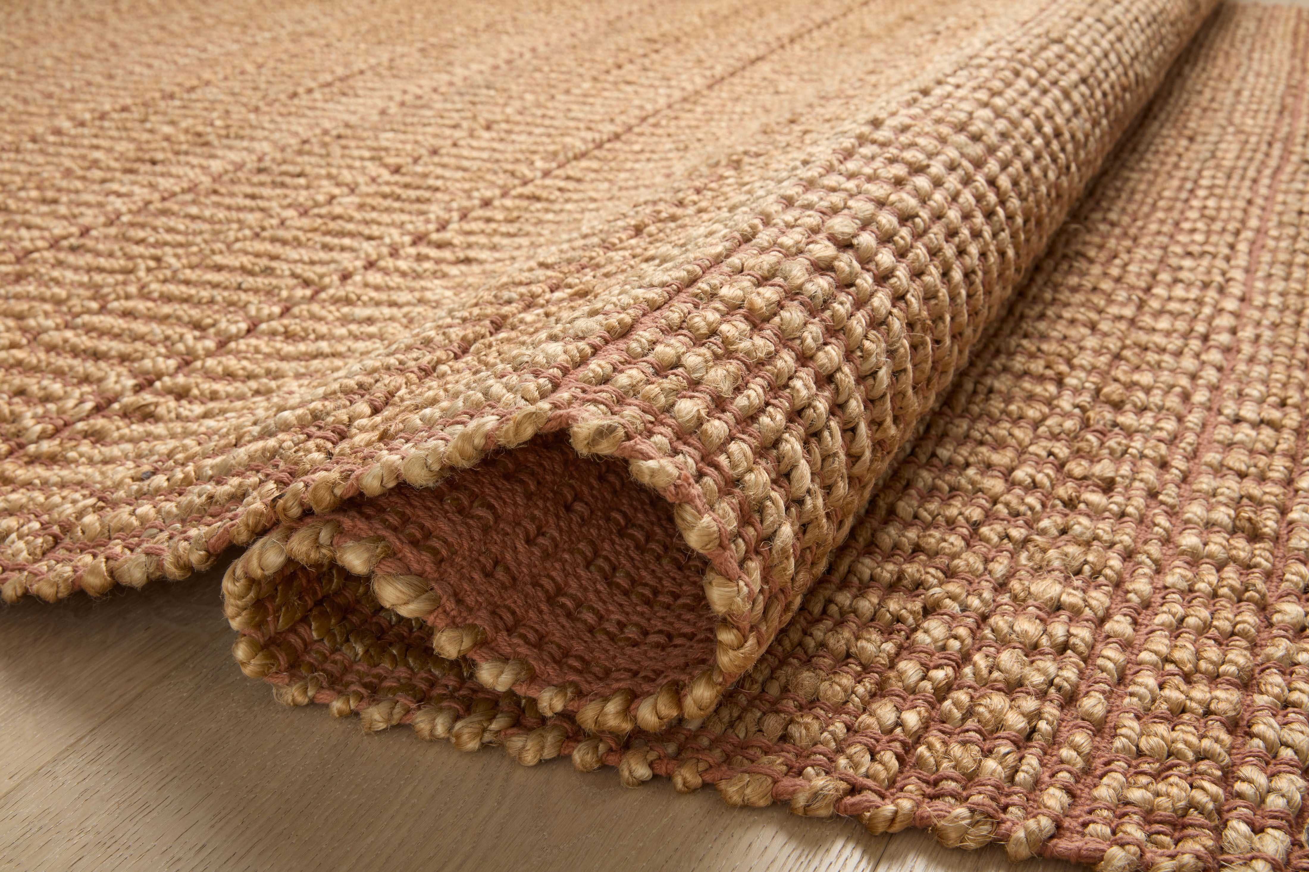 Angela Rose x Loloi Colton Natural/ Clay Rug 0-RUGS Loloi