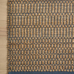 Angela Rose x Loloi Colton Natural/ Navy Rug 0-RUGS Loloi