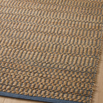 Angela Rose x Loloi Colton Natural/ Navy Rug 0-RUGS Loloi
