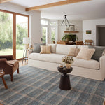 OVERSTOCK ITEM - Angela Rose x Loloi Ember Blue / Beige Rug - 5'-3" x 7'-6" RUGS - floor model Loloi