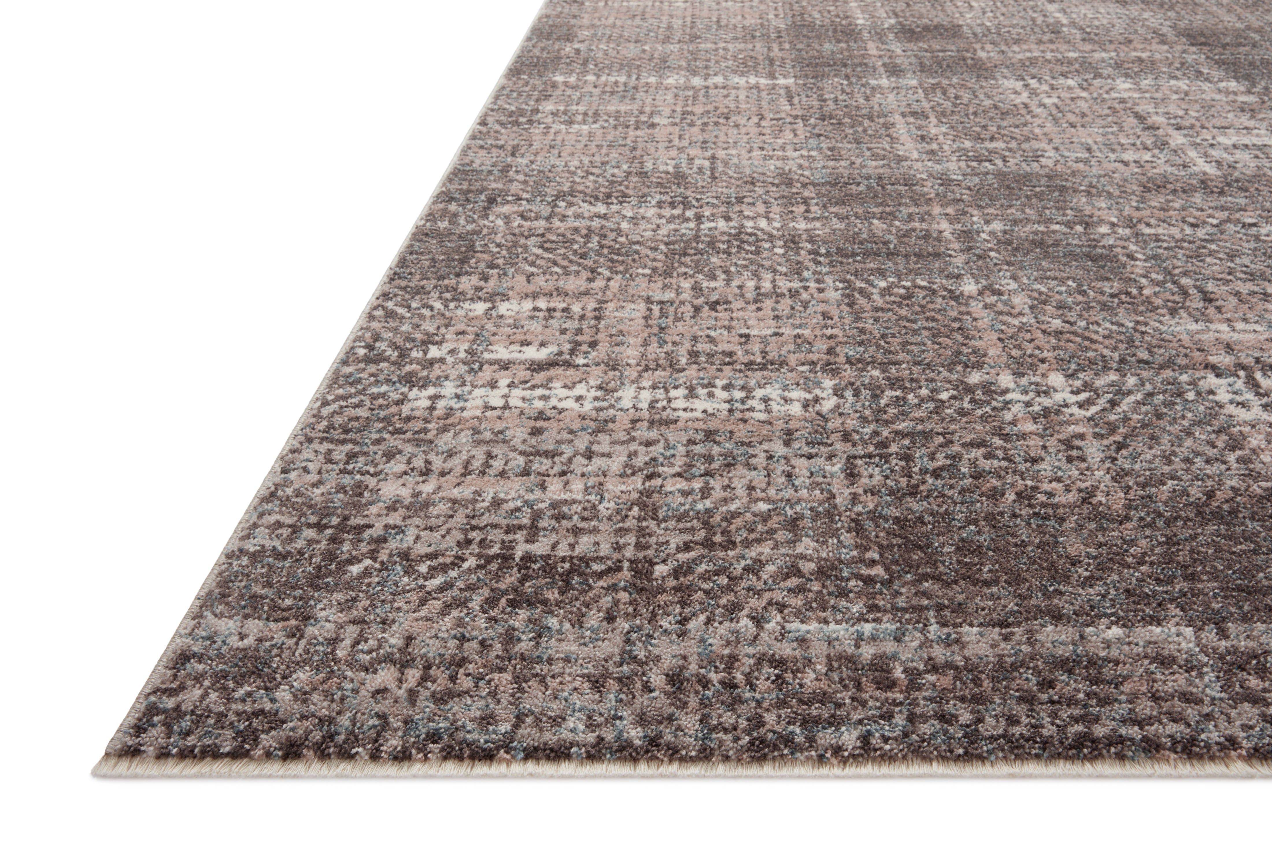 Angela Rose x Loloi Ember Graphite / Multi Rug 0-RUGS-patterned Loloi
