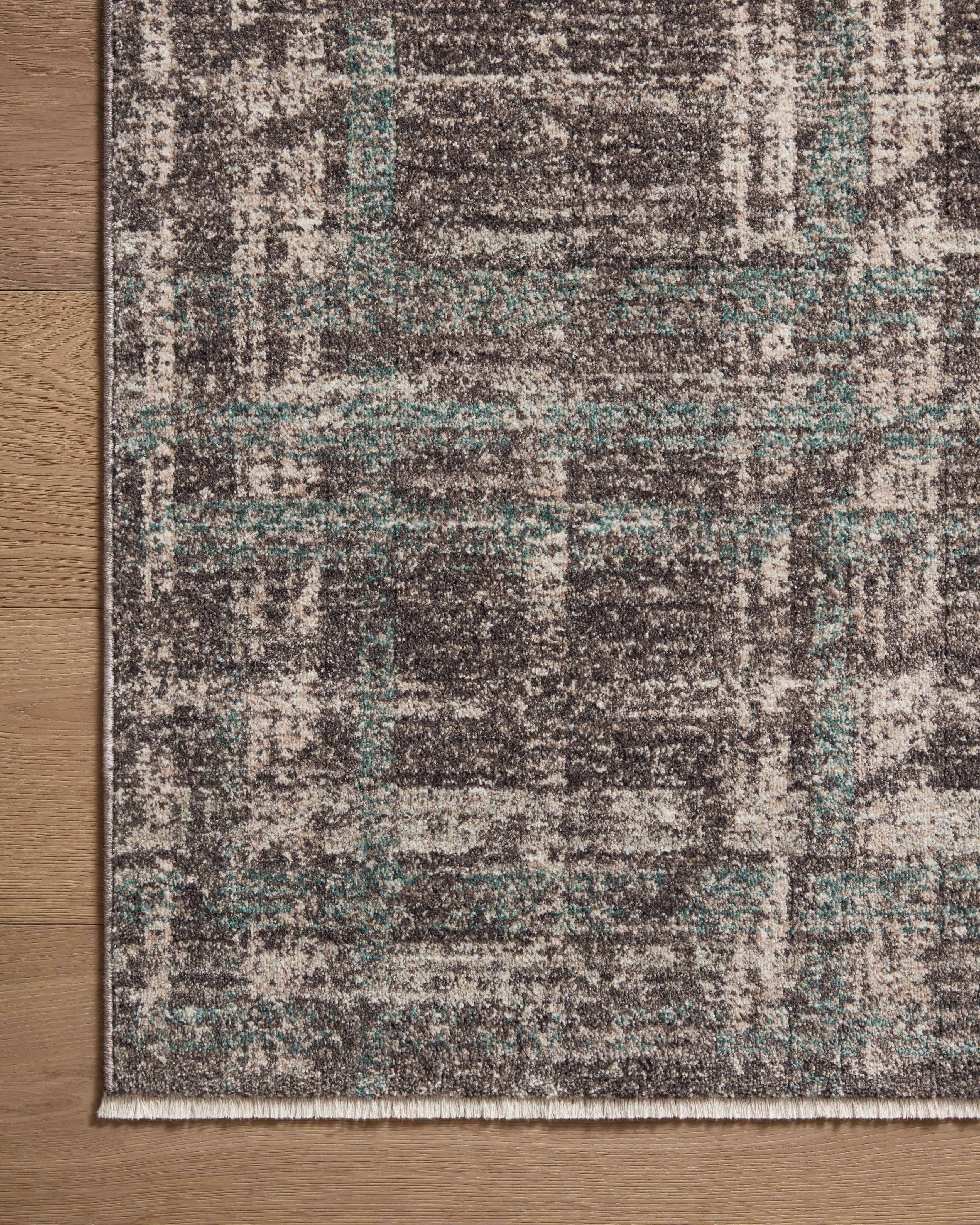 Angela Rose x Loloi Ember Espresso / Multi Rug 0-RUGS-patterned Loloi