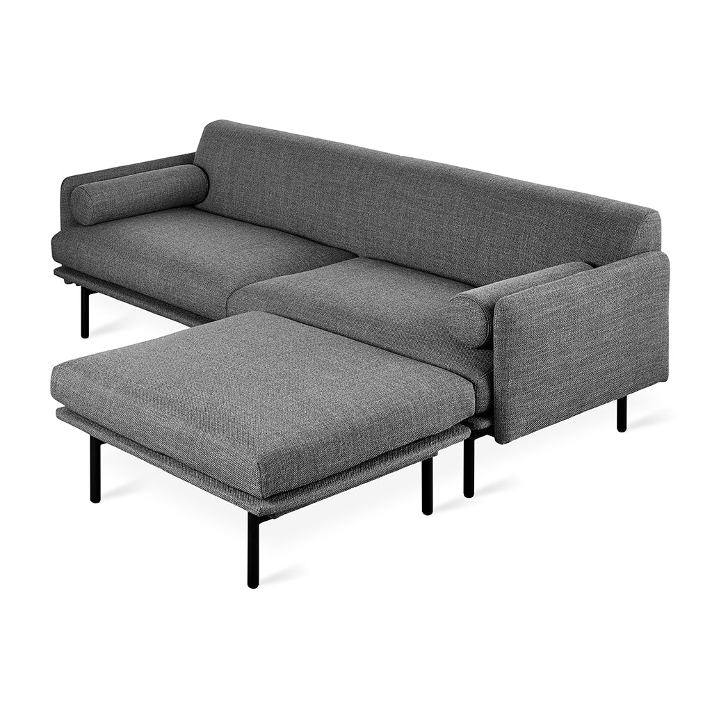 Gus* Modern Foundry Bi-Sectional 2 - FURNITURE - sectional Gus Andorra Pewter