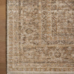 Loloi Heritage Clay / Natural Rug 0-RUGS-patterned Loloi
