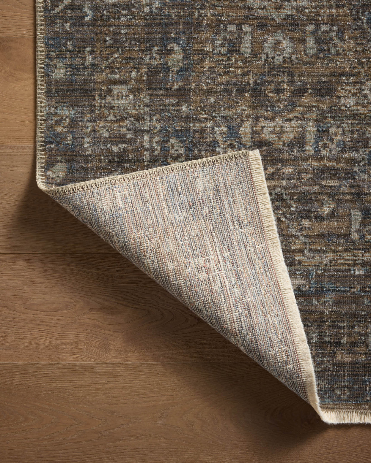 Loloi Heritage Lagoon / Tobacco Rug 0-RUGS-patterned Loloi