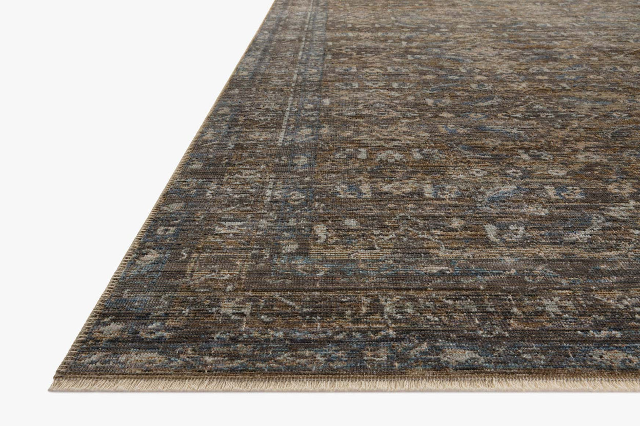 Loloi Heritage Lagoon / Tobacco Rug 0-RUGS-patterned Loloi