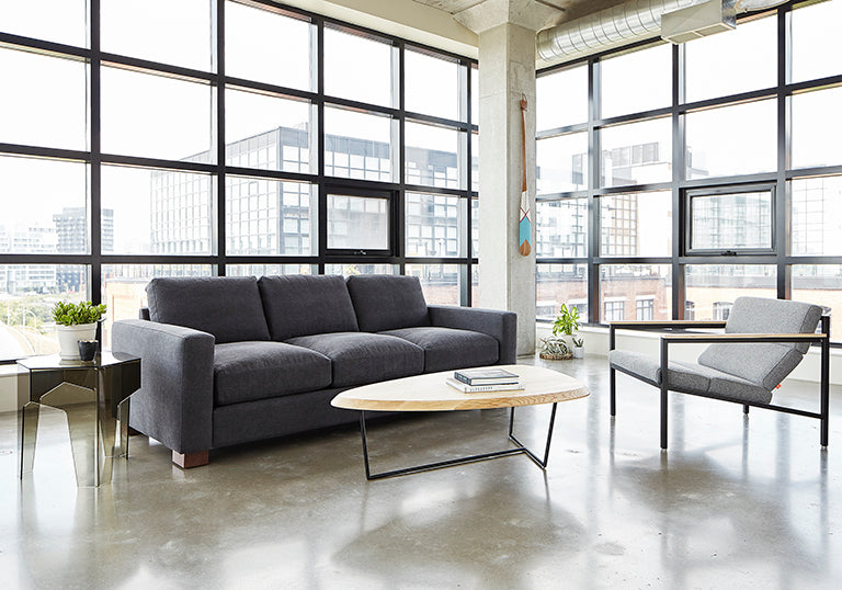 Gus* Modern Hull Coffee Table 4 - d - FURNITURE - coffee table - oval Gus