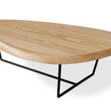 Gus* Modern Hull Coffee Table 4 - d - FURNITURE - coffee table - oval Gus