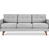 Gus* Modern Jane 2 84" Sofa 1 - FURNITURE - sofa Gus Bayview Silver Walnut
