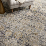 Jean Stoffer x Loloi Katherine Charcoal / Gold Rug 0-patterned rugs Loloi