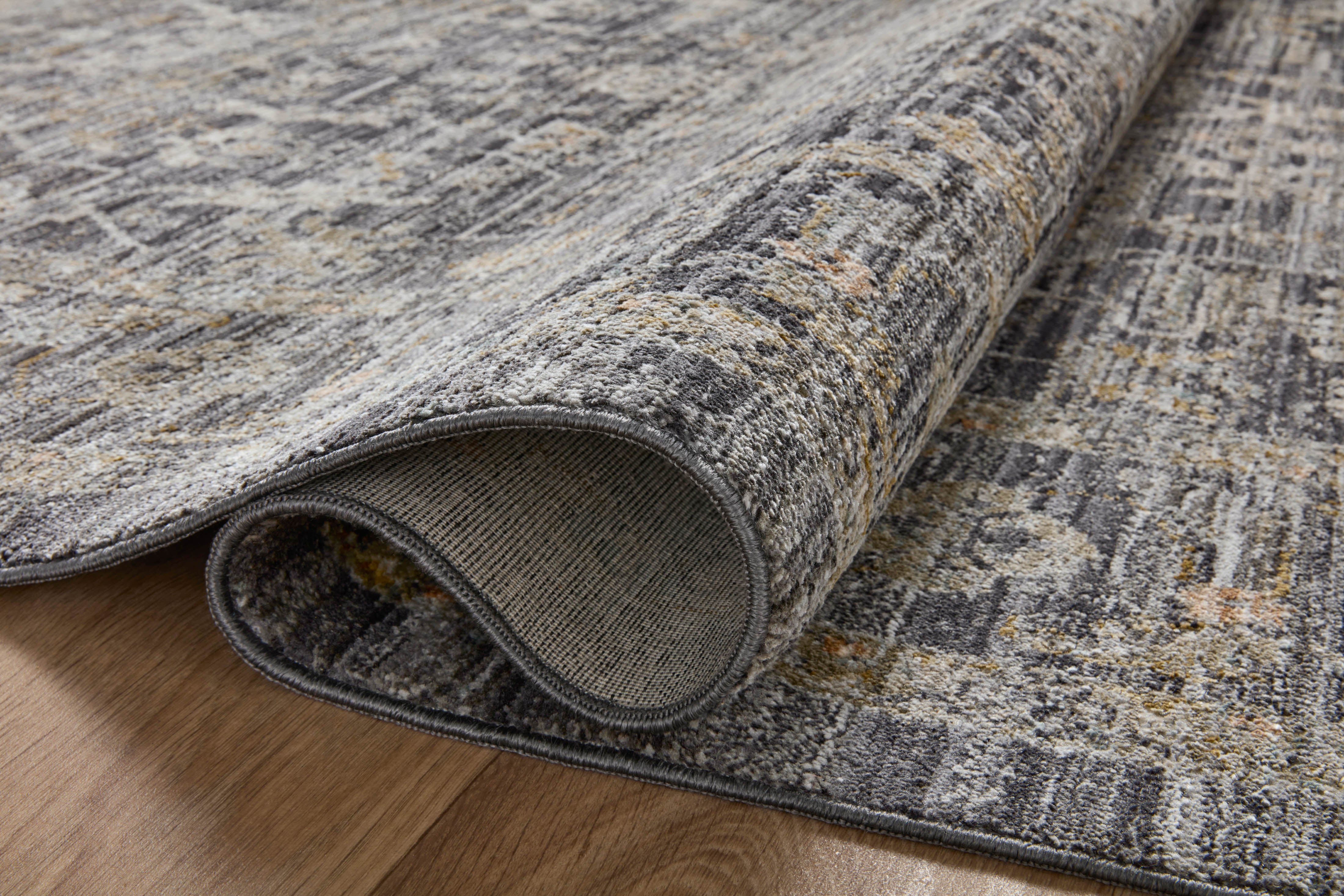 Jean Stoffer x Loloi Katherine Midnight / Tobacco Rug 0-patterned rugs Loloi
