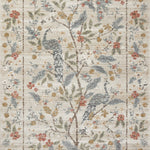 Rifle Paper Co. x Loloi Laurel Peacock Garden Cream Rug 0-RUGS-patterned Loloi