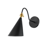 Lupe Wall Sconce LIGHTING - sconce Hudson Valley Lighting Black