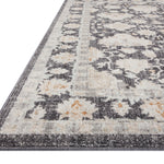 Loloi Monroe Charcoal / Natural Rug 0-RUGS-patterned Loloi