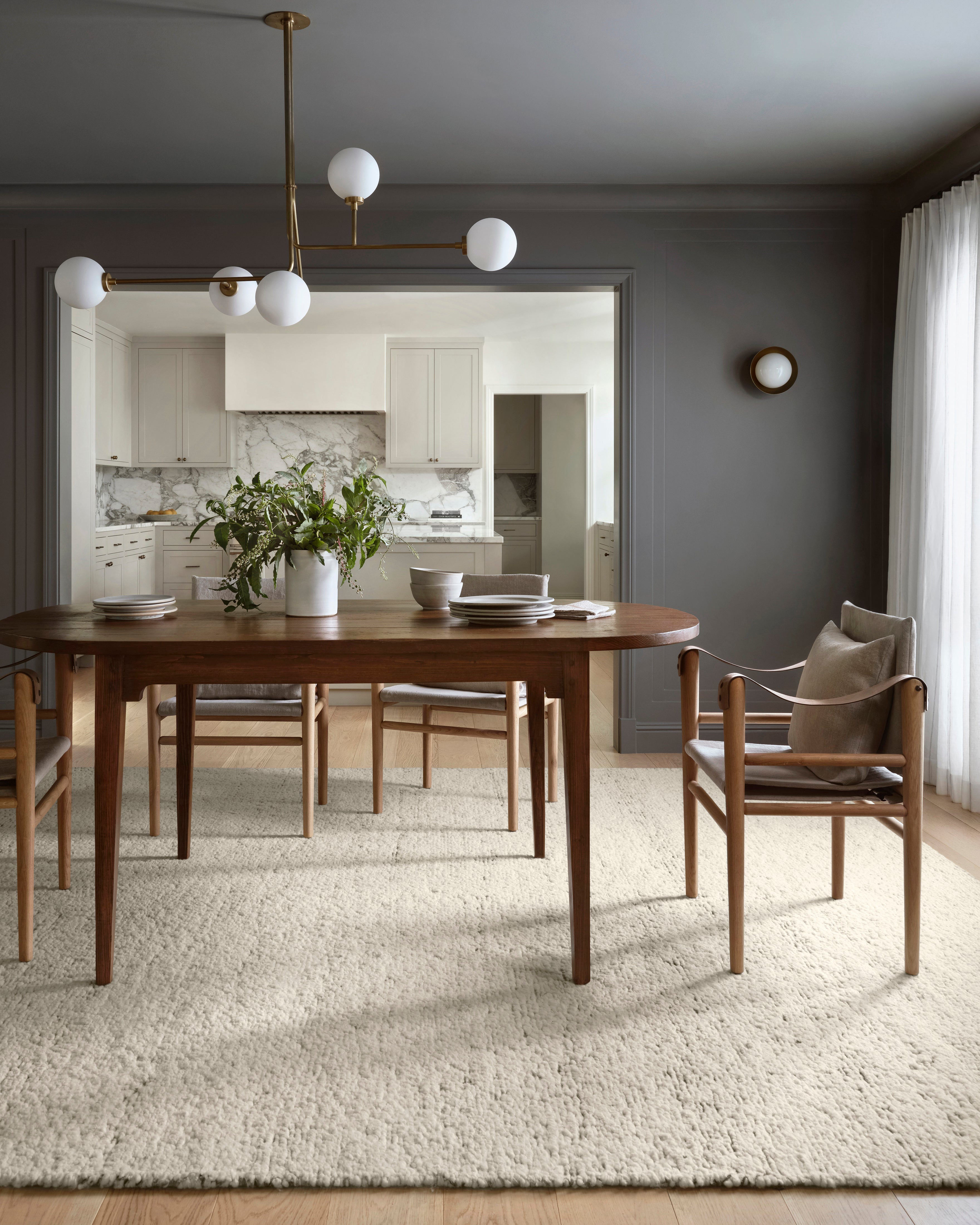 Amber Lewis x Loloi Mulholland Silver / Natural Rug - Rug & Weave