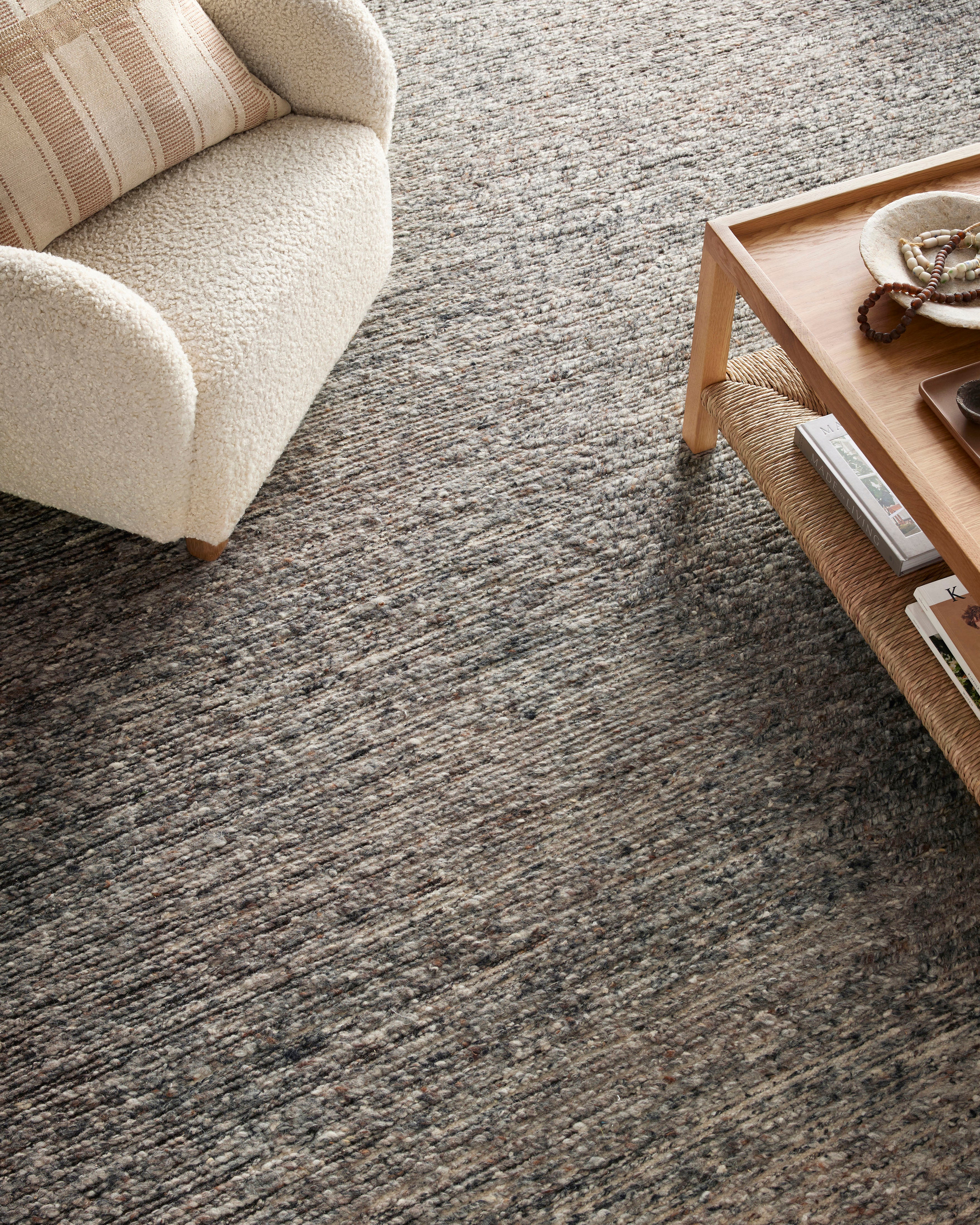 Amber Lewis x Loloi Mulholland Charcoal / Denim Rug - Rug & Weave