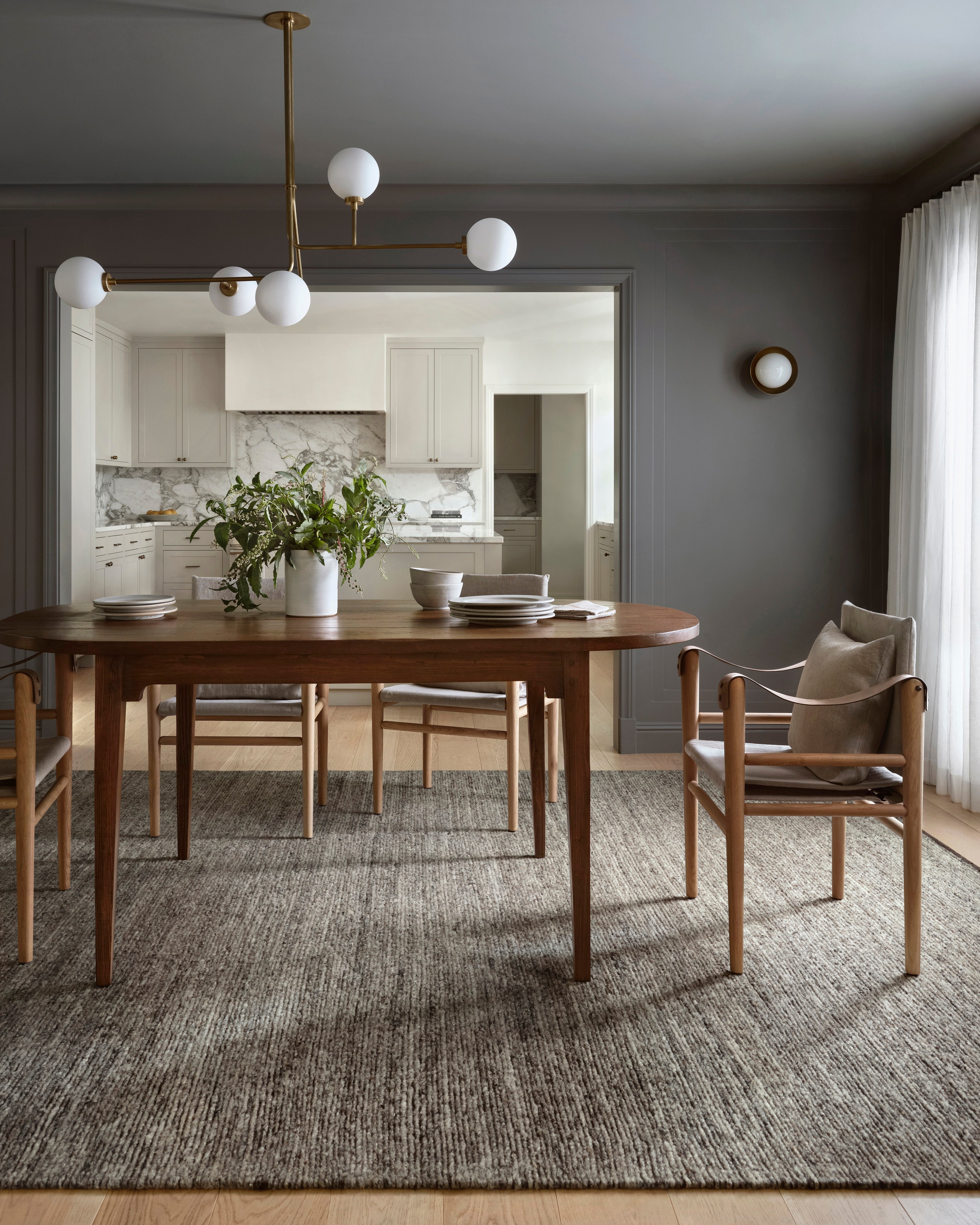 Amber Lewis x Loloi Mulholland Charcoal / Denim Rug - Rug & Weave