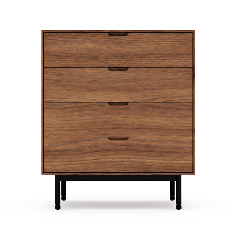 Gus* Modern Munro 4 Drawer Dresser 16 - FURNITURE - dresser Gus walnut