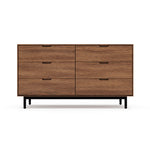 Gus* Modern Munro 6 Drawer Dresser 16 - FURNITURE - dresser Gus walnut