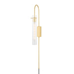 Nettie Wall Sconce LIGHTING - sconce Hudson Valley Lighting Aged Brass