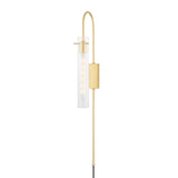 Nettie Wall Sconce LIGHTING - sconce Hudson Valley Lighting Aged Brass