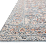 Loloi Odette Sky / Rust Rug 0-RUGS-patterned Loloi