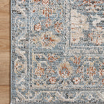 Loloi Odette Sky / Rust Rug 0-RUGS-patterned Loloi