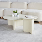 Gus* Modern Odeon Coffee Table - Pearl 4 - b - FURNITURE - coffee table - round Gus