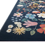 Rifle Paper Co. x Loloi Perennial Strawberry Fields Black Rug 5-Rugs - indoor/outdoor Loloi