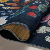 Rifle Paper Co. x Loloi Perennial Strawberry Fields Black Rug 5-Rugs - indoor/outdoor Loloi
